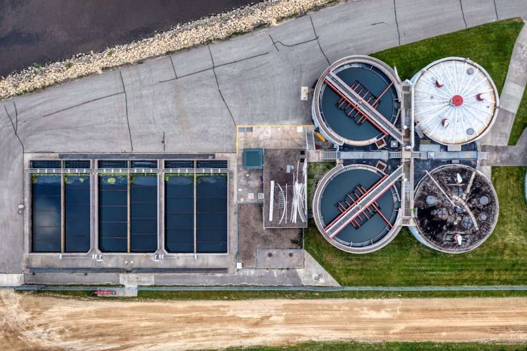 Water treatment farm